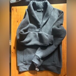 Marc Anthony Charcoal Cardigan Sweater